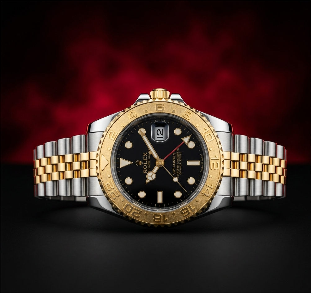 Rolex Watch Elegant Design Luxury Timepiece With Stylish Appearance And Reliable Performance For Everyday Wear - Golden Silver